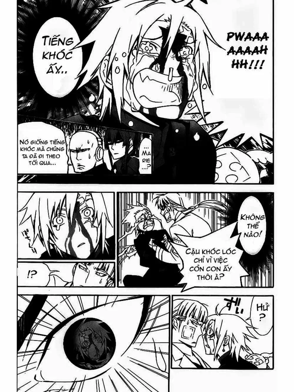 Truyện Tranh Quái Vật Sinh Ra Từ Linh Hồn Chết Chóc - D. Gray-Man trang 8