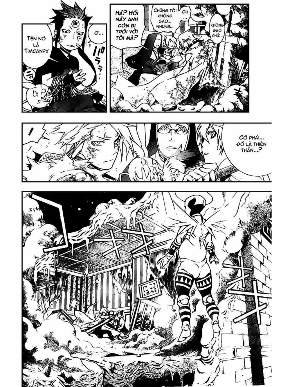 Truyện Tranh Quái Vật Sinh Ra Từ Linh Hồn Chết Chóc - D. Gray-Man trang 8