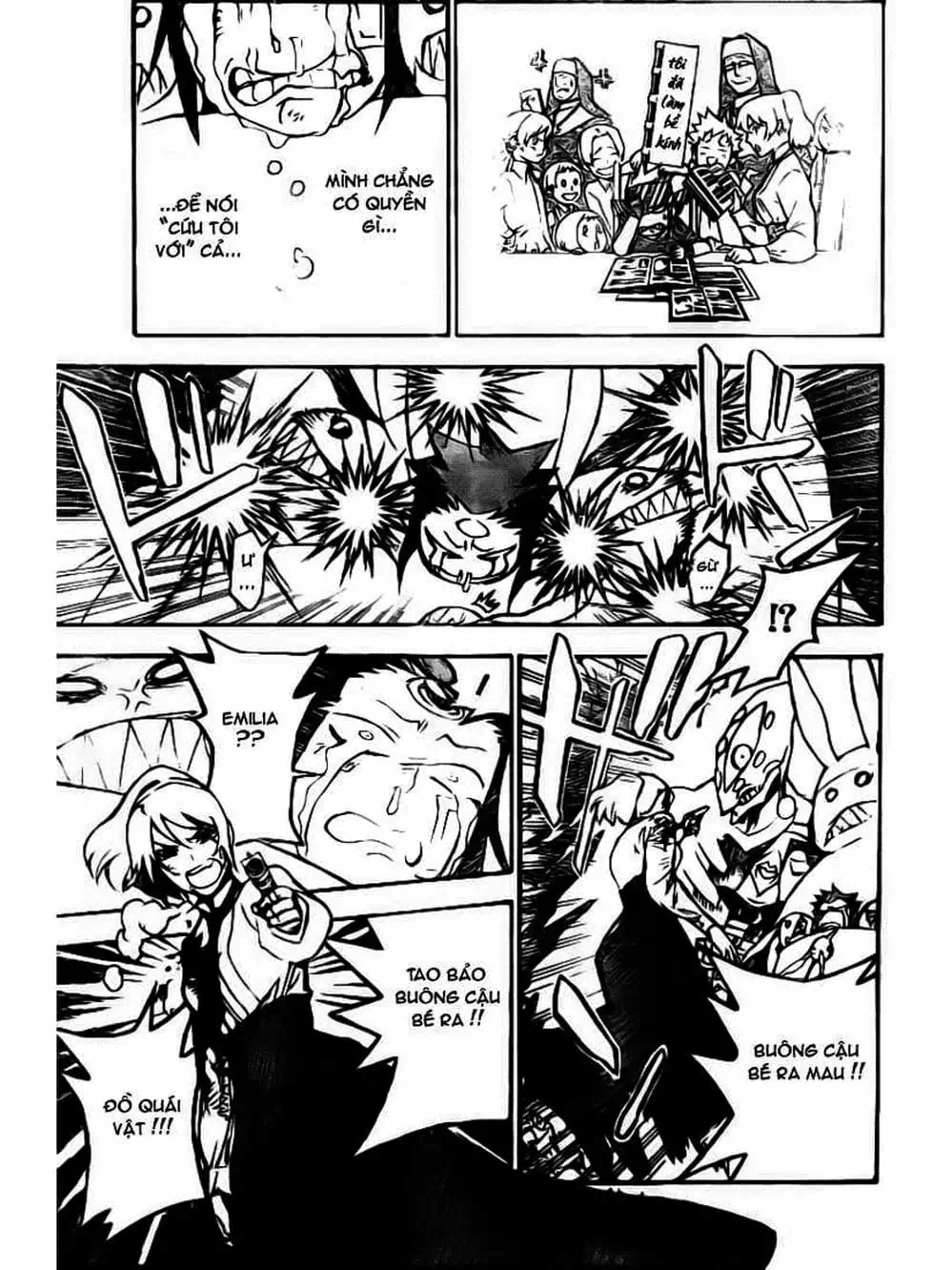 Truyện Tranh Quái Vật Sinh Ra Từ Linh Hồn Chết Chóc - D. Gray-Man trang 8