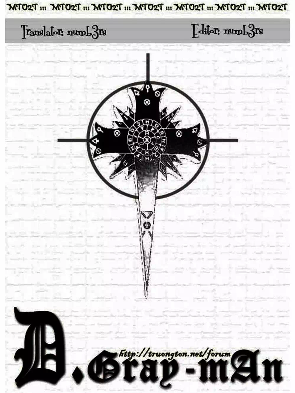 Truyện Tranh Quái Vật Sinh Ra Từ Linh Hồn Chết Chóc - D. Gray-Man trang 8