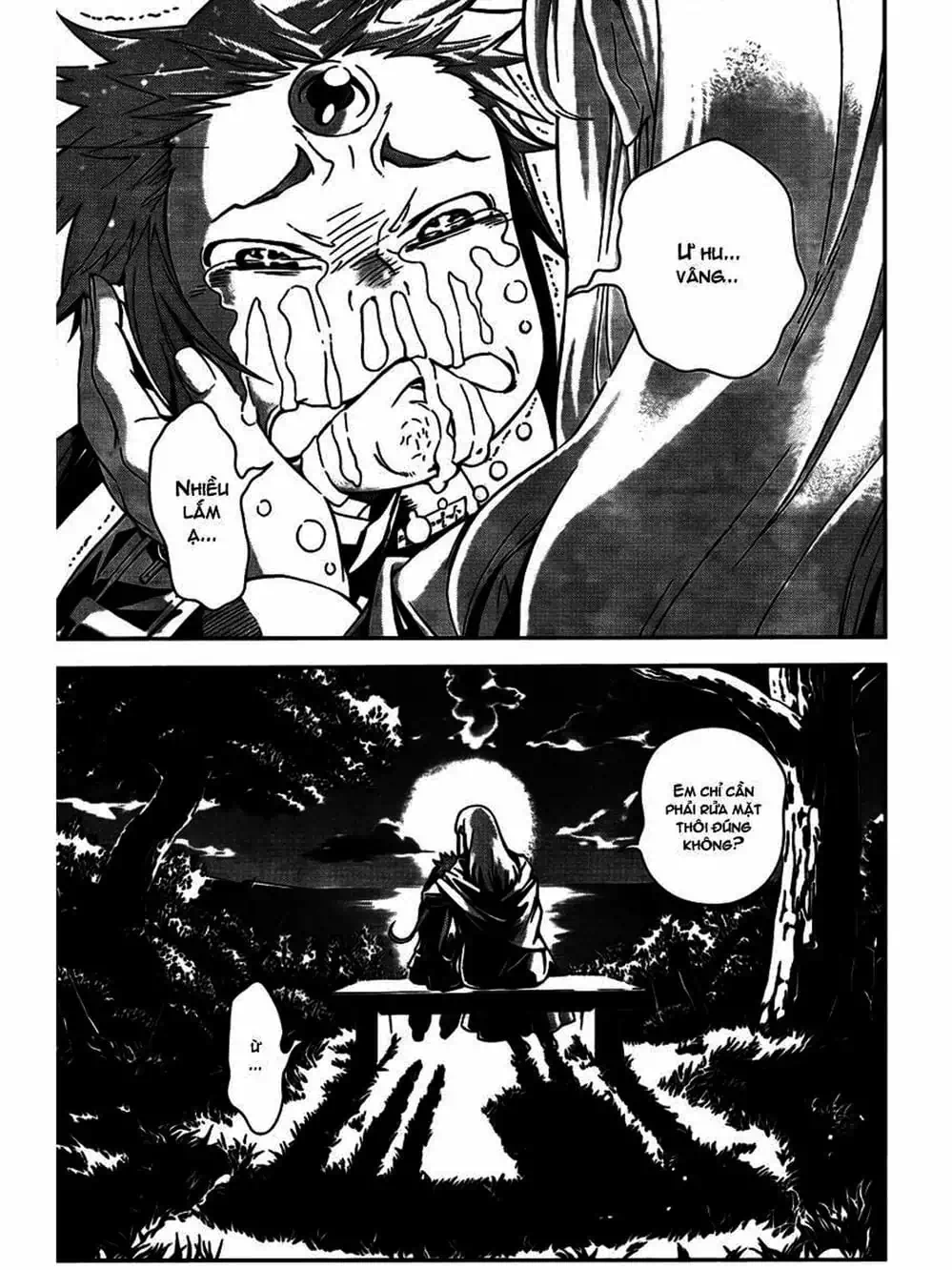 Truyện Tranh Quái Vật Sinh Ra Từ Linh Hồn Chết Chóc - D. Gray-Man trang 8