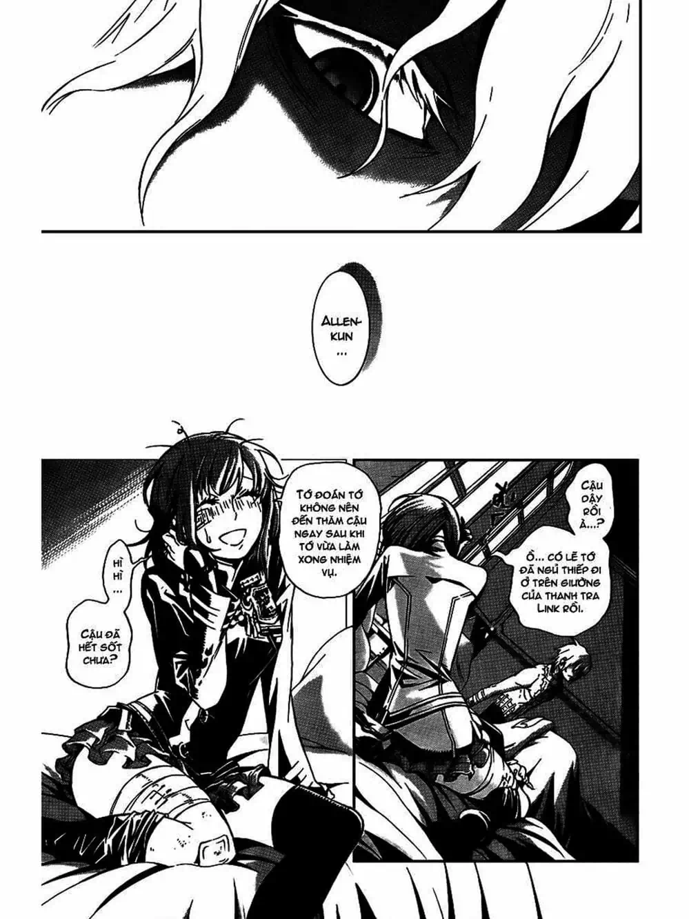 Truyện Tranh Quái Vật Sinh Ra Từ Linh Hồn Chết Chóc - D. Gray-Man trang 8