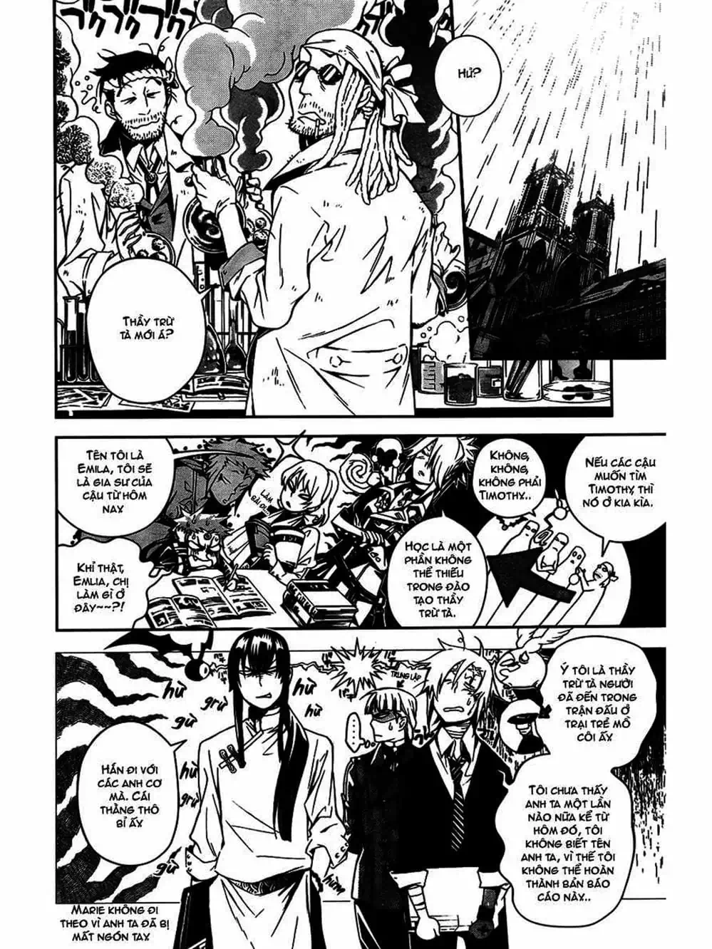 Truyện Tranh Quái Vật Sinh Ra Từ Linh Hồn Chết Chóc - D. Gray-Man trang 8