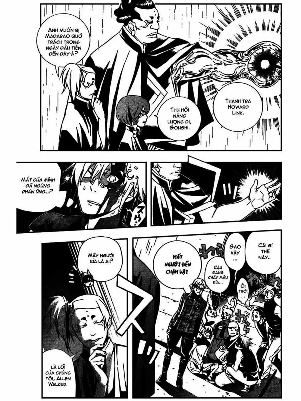 Truyện Tranh Quái Vật Sinh Ra Từ Linh Hồn Chết Chóc - D. Gray-Man trang 8