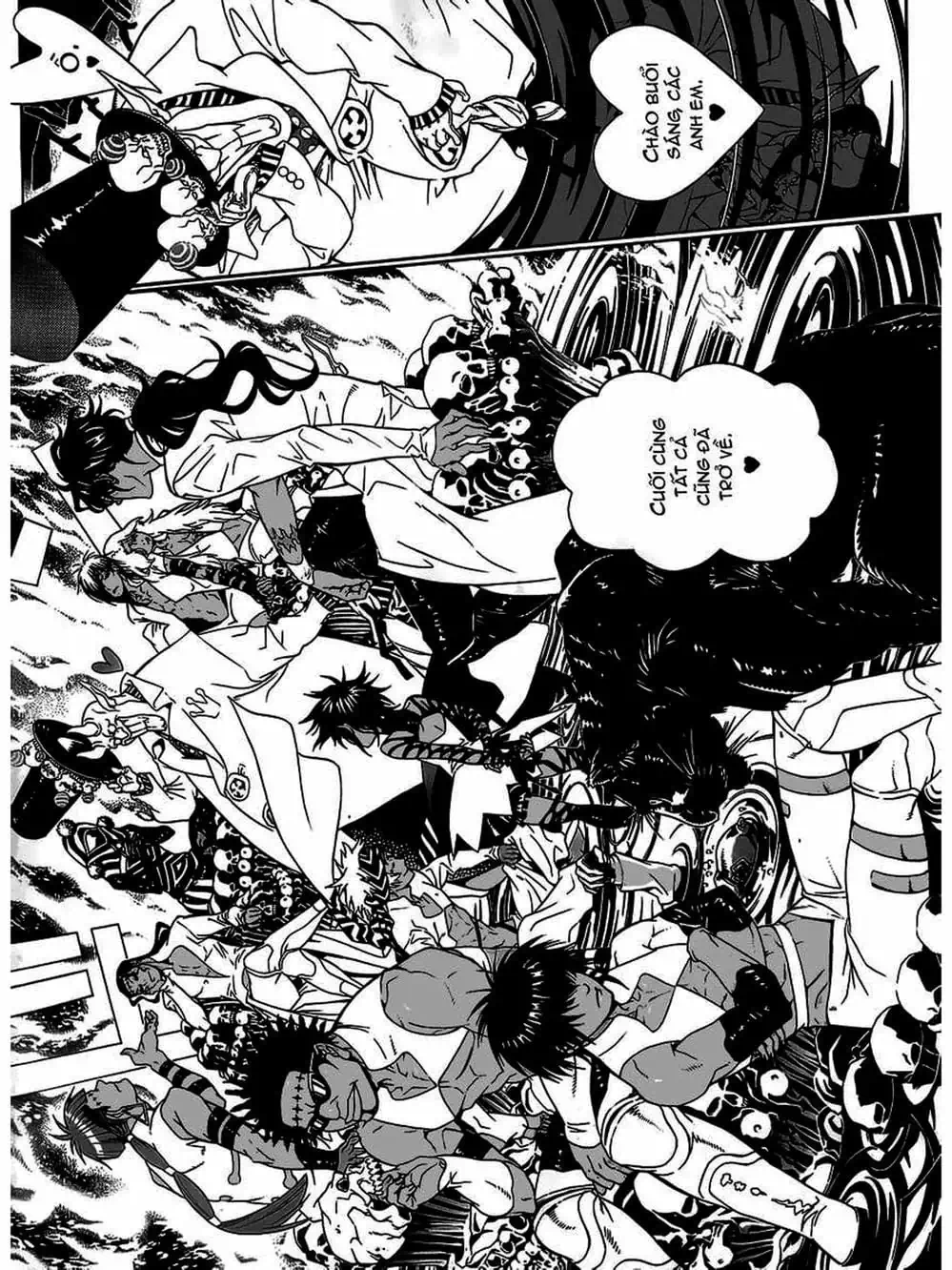 Truyện Tranh Quái Vật Sinh Ra Từ Linh Hồn Chết Chóc - D. Gray-Man trang 8