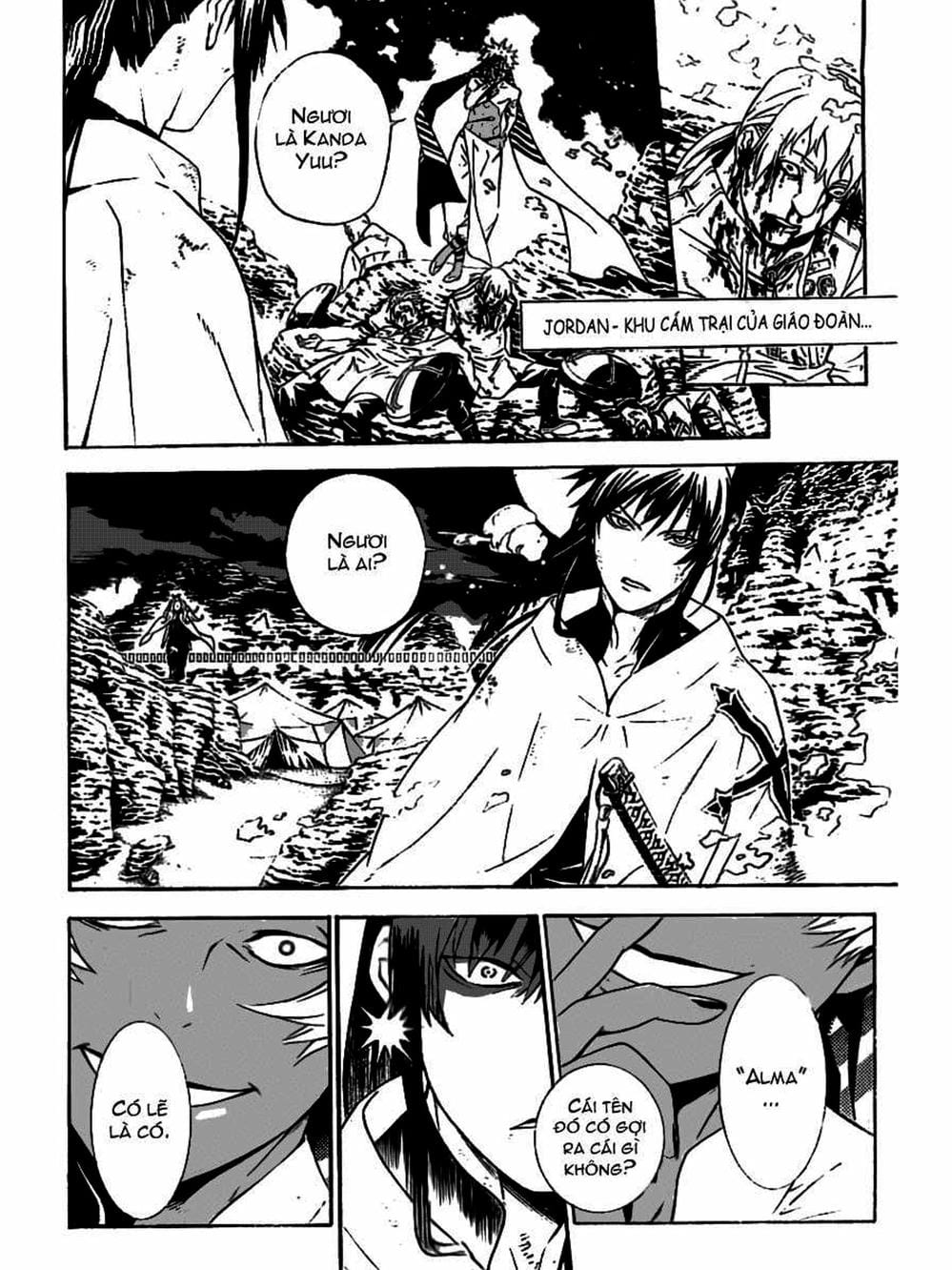 Truyện Tranh Quái Vật Sinh Ra Từ Linh Hồn Chết Chóc - D. Gray-Man trang 8