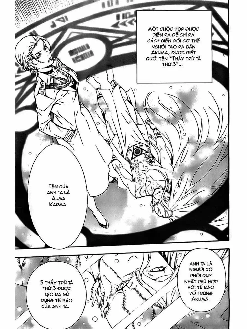 Truyện Tranh Quái Vật Sinh Ra Từ Linh Hồn Chết Chóc - D. Gray-Man trang 8