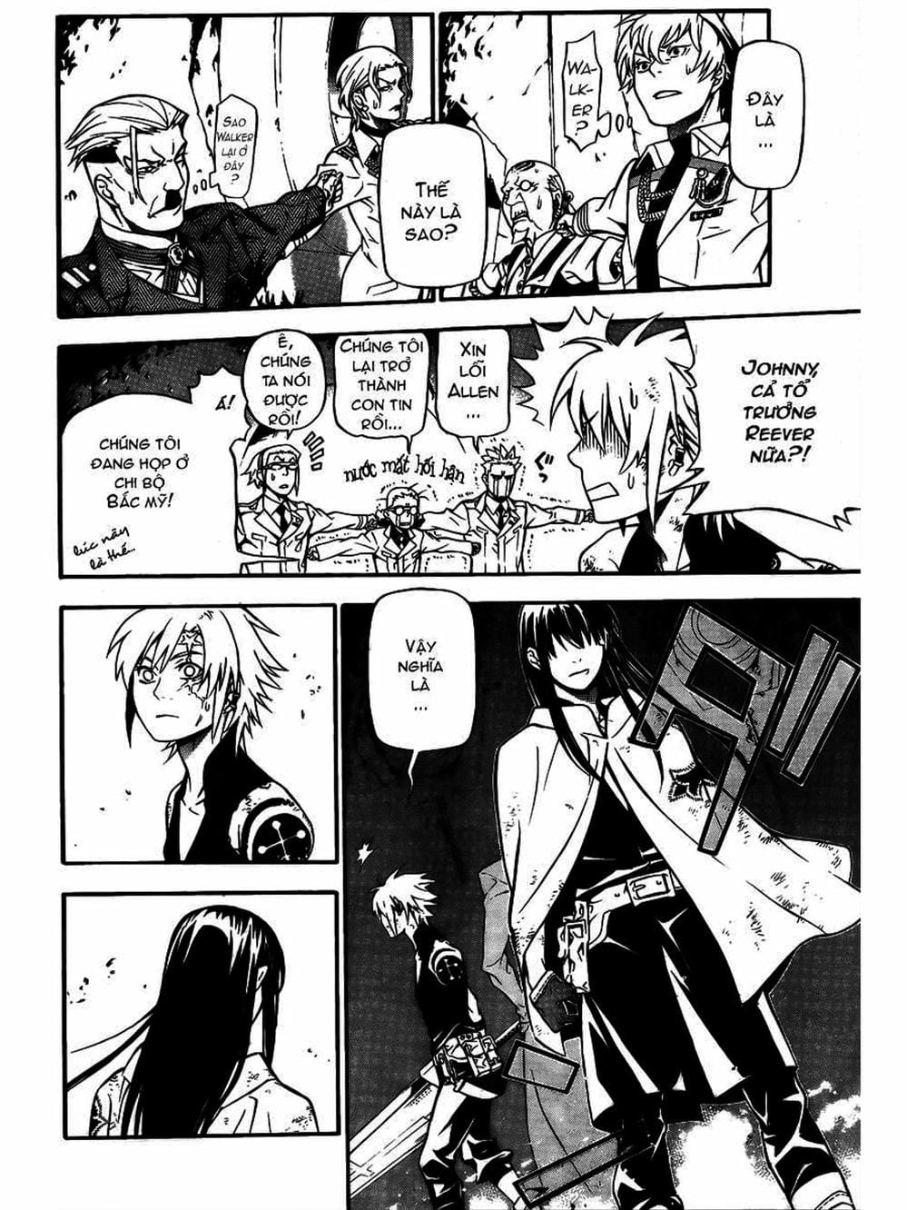 Truyện Tranh Quái Vật Sinh Ra Từ Linh Hồn Chết Chóc - D. Gray-Man trang 8