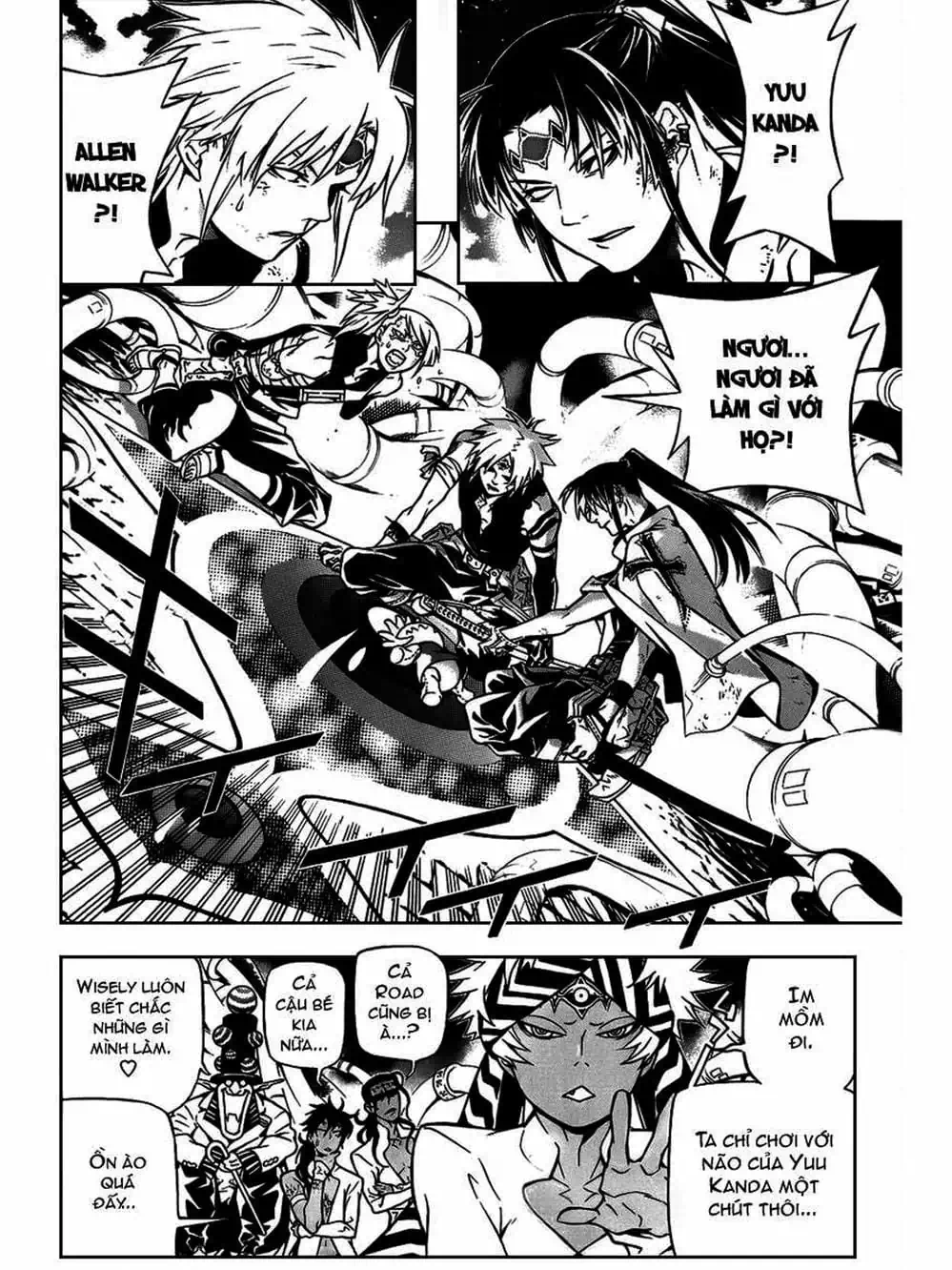 Truyện Tranh Quái Vật Sinh Ra Từ Linh Hồn Chết Chóc - D. Gray-Man trang 8