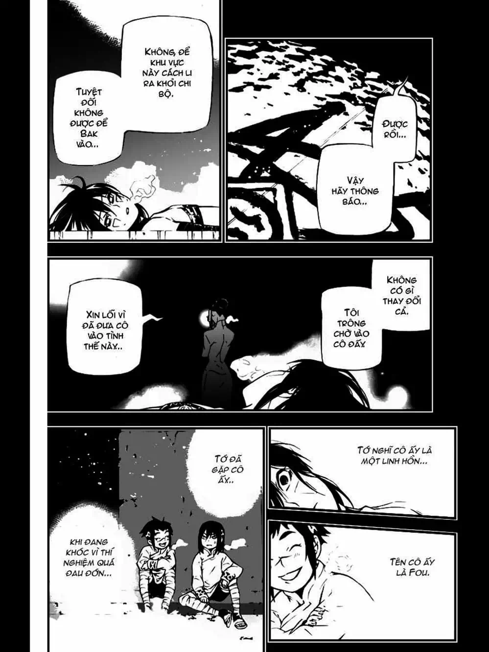 Truyện Tranh Quái Vật Sinh Ra Từ Linh Hồn Chết Chóc - D. Gray-Man trang 8