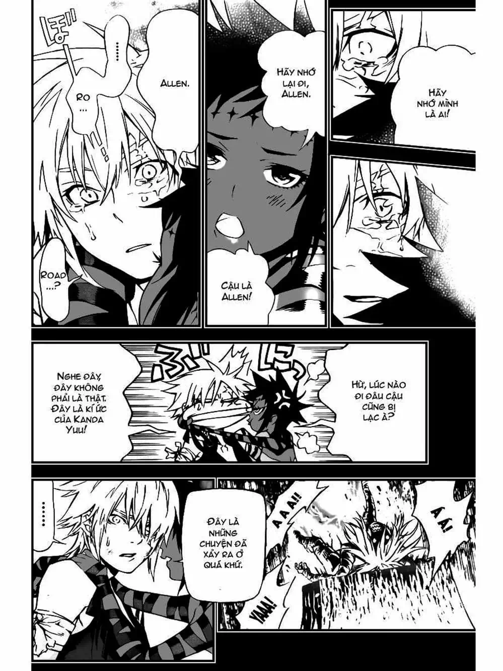 Truyện Tranh Quái Vật Sinh Ra Từ Linh Hồn Chết Chóc - D. Gray-Man trang 8