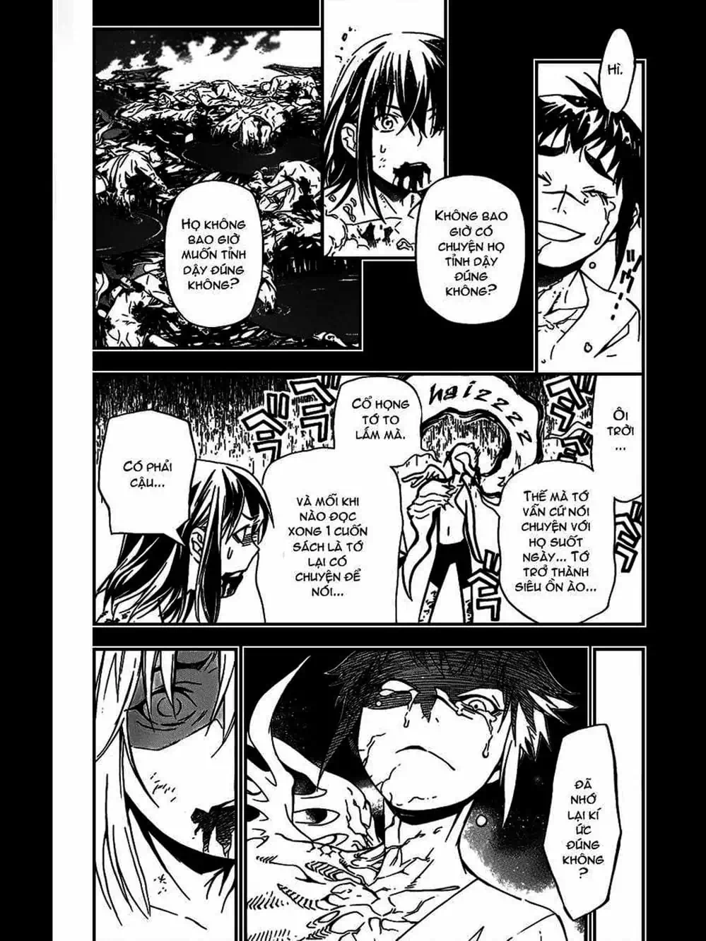 Truyện Tranh Quái Vật Sinh Ra Từ Linh Hồn Chết Chóc - D. Gray-Man trang 8