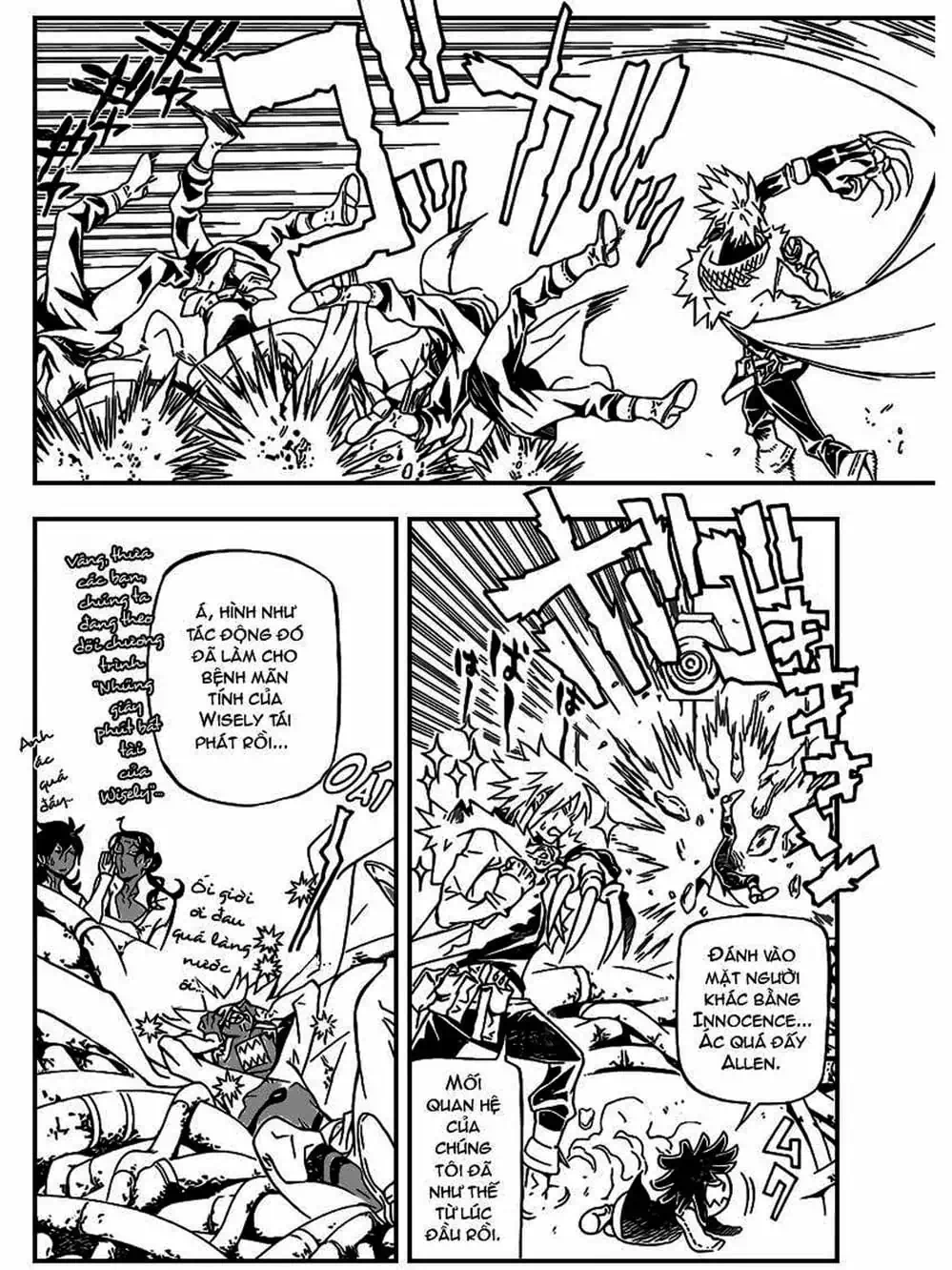 Truyện Tranh Quái Vật Sinh Ra Từ Linh Hồn Chết Chóc - D. Gray-Man trang 8