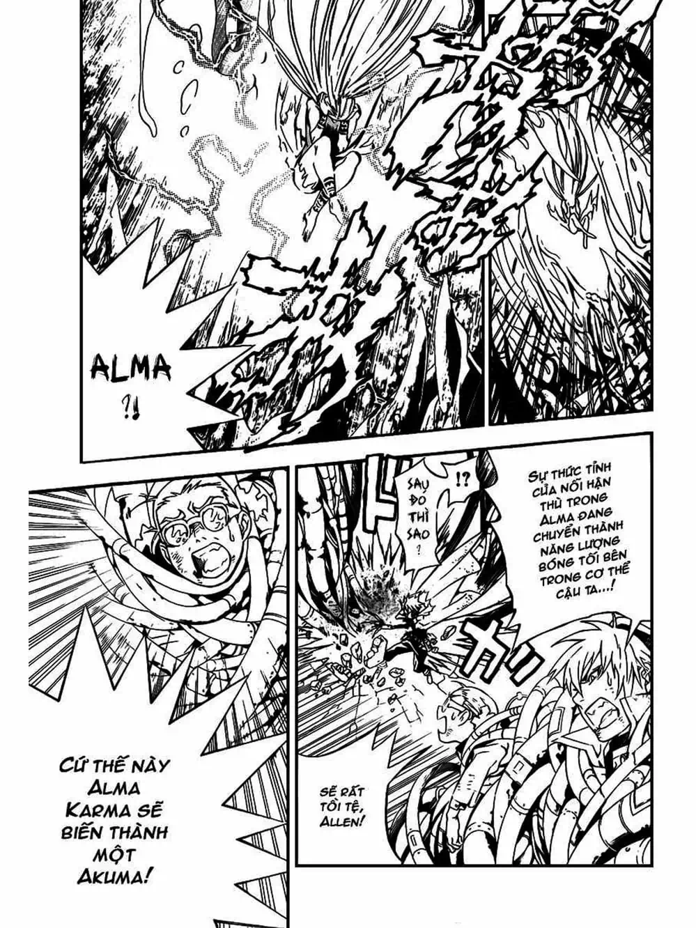 Truyện Tranh Quái Vật Sinh Ra Từ Linh Hồn Chết Chóc - D. Gray-Man trang 8