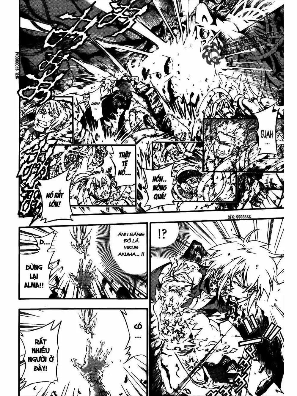 Truyện Tranh Quái Vật Sinh Ra Từ Linh Hồn Chết Chóc - D. Gray-Man trang 8