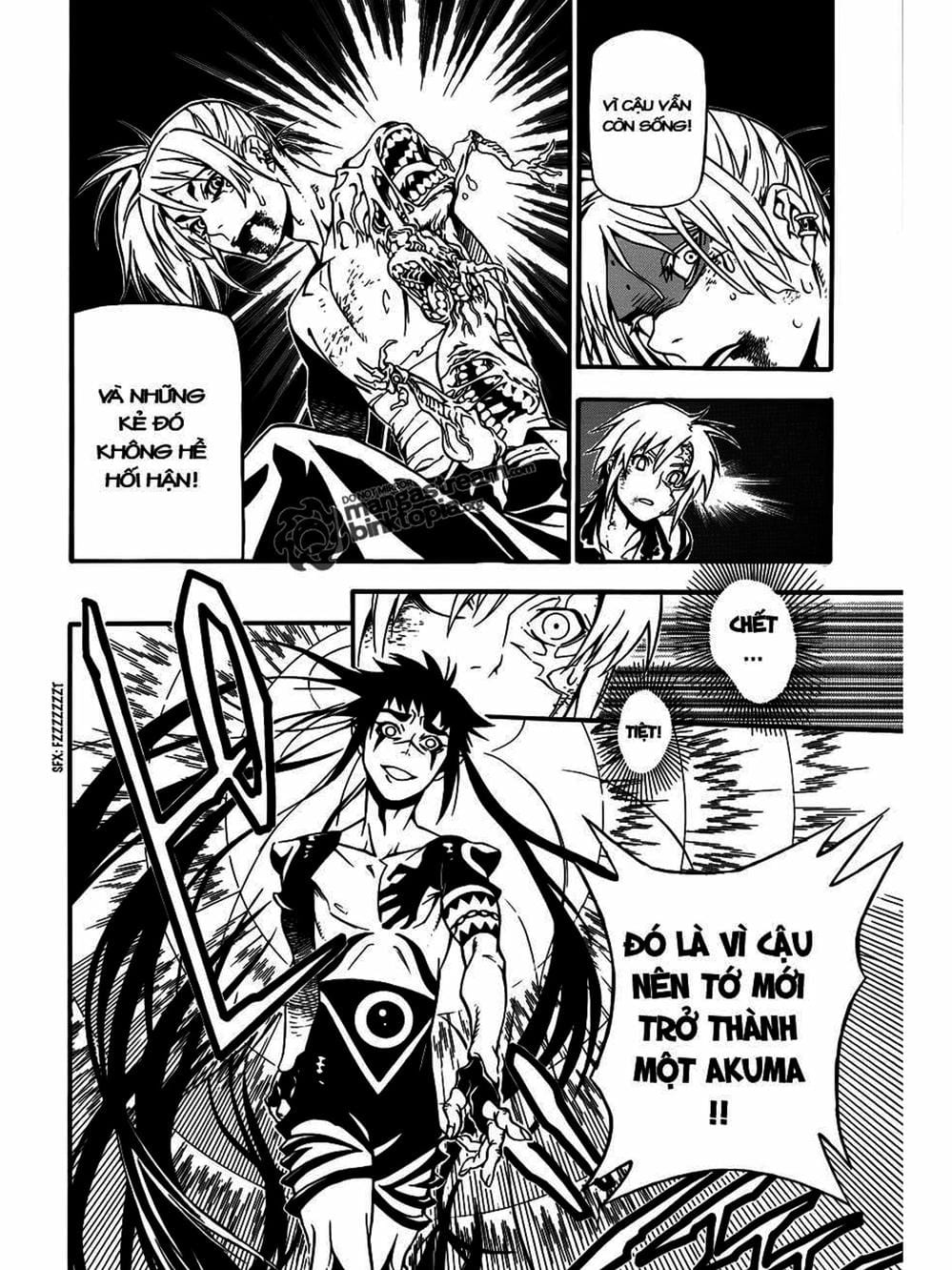 Truyện Tranh Quái Vật Sinh Ra Từ Linh Hồn Chết Chóc - D. Gray-Man trang 8