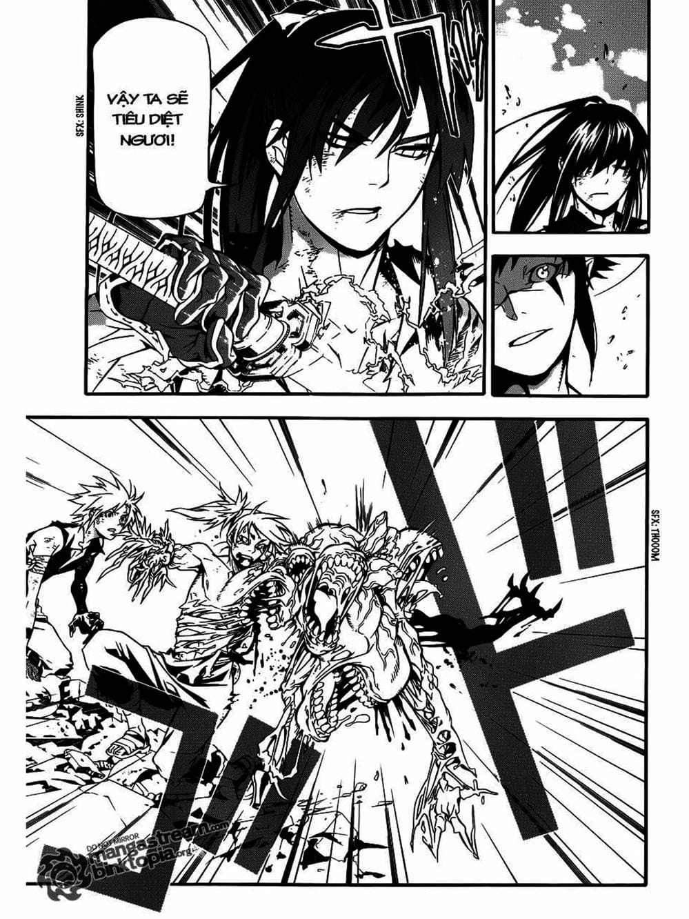 Truyện Tranh Quái Vật Sinh Ra Từ Linh Hồn Chết Chóc - D. Gray-Man trang 8