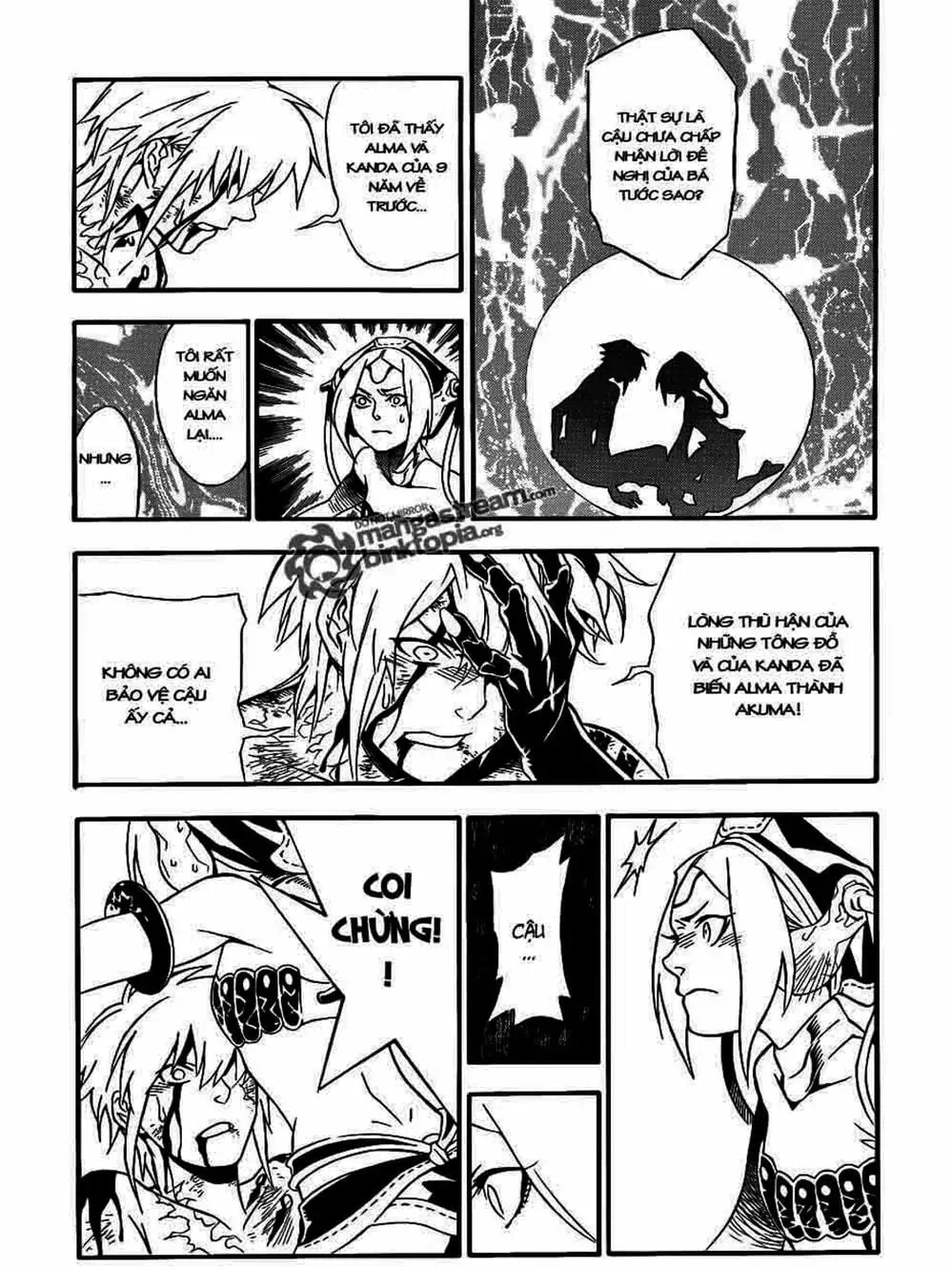 Truyện Tranh Quái Vật Sinh Ra Từ Linh Hồn Chết Chóc - D. Gray-Man trang 8