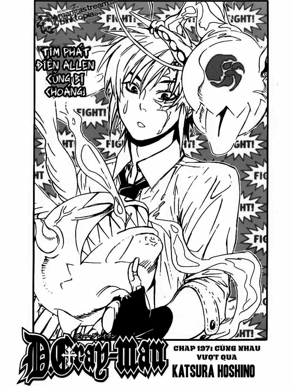 Truyện Tranh Quái Vật Sinh Ra Từ Linh Hồn Chết Chóc - D. Gray-Man trang 8