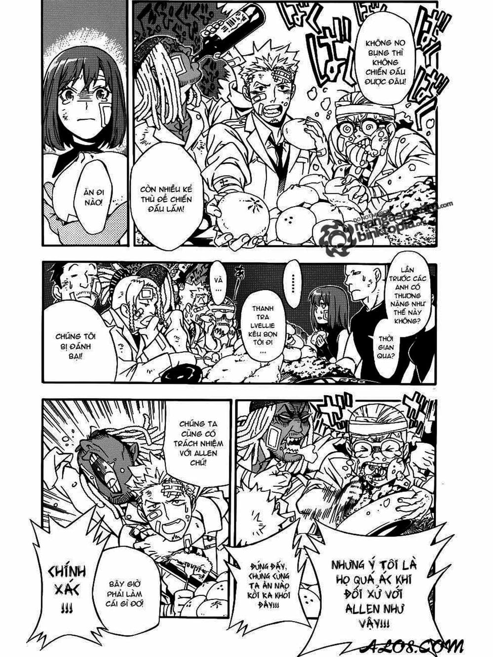 Truyện Tranh Quái Vật Sinh Ra Từ Linh Hồn Chết Chóc - D. Gray-Man trang 8