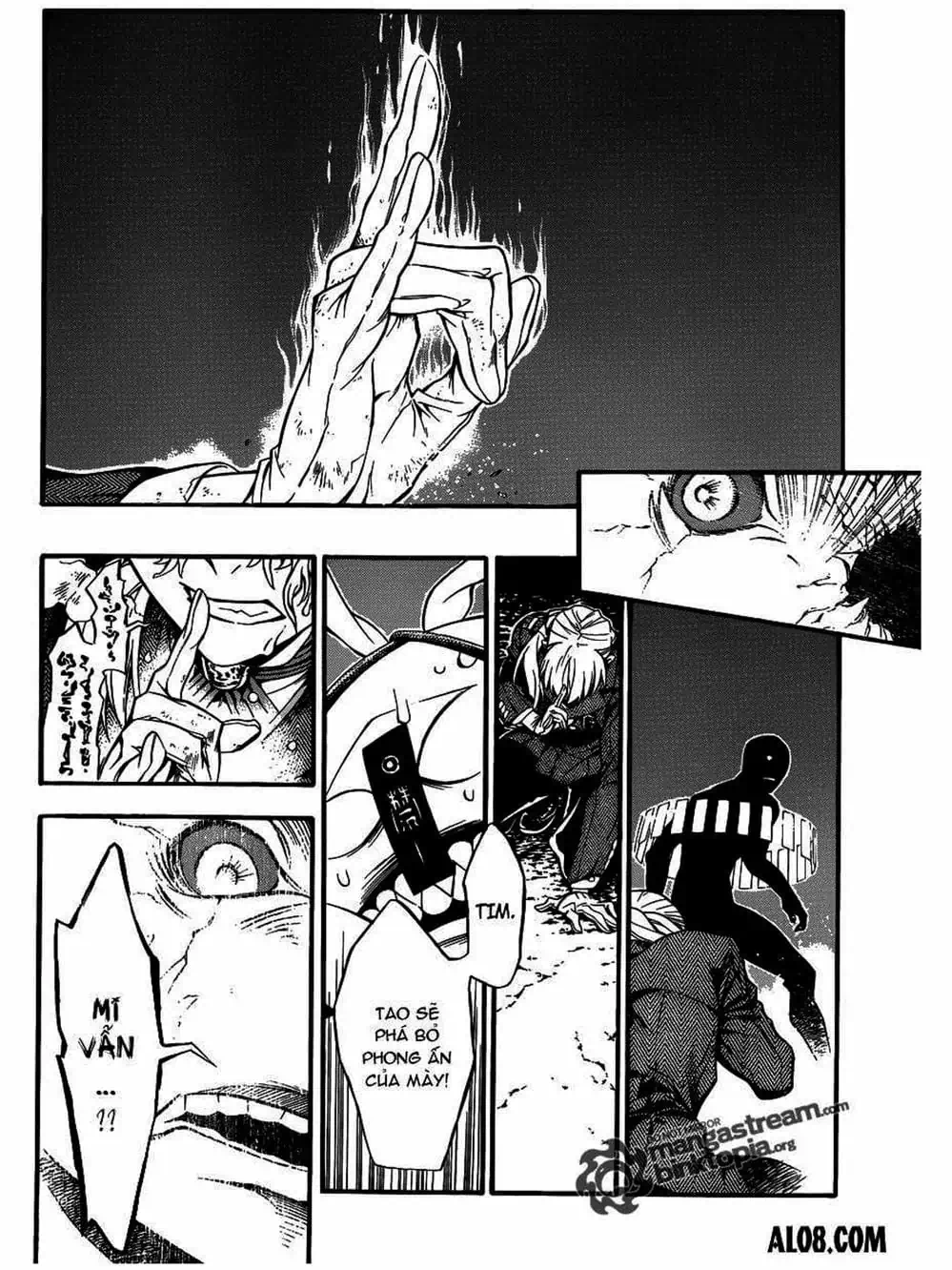 Truyện Tranh Quái Vật Sinh Ra Từ Linh Hồn Chết Chóc - D. Gray-Man trang 8