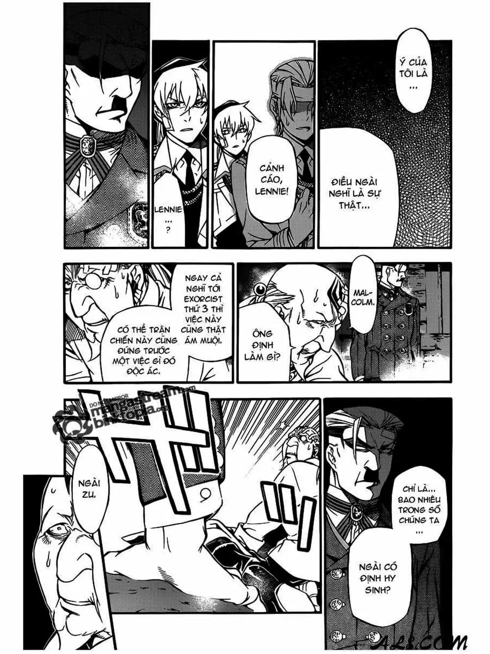 Truyện Tranh Quái Vật Sinh Ra Từ Linh Hồn Chết Chóc - D. Gray-Man trang 8