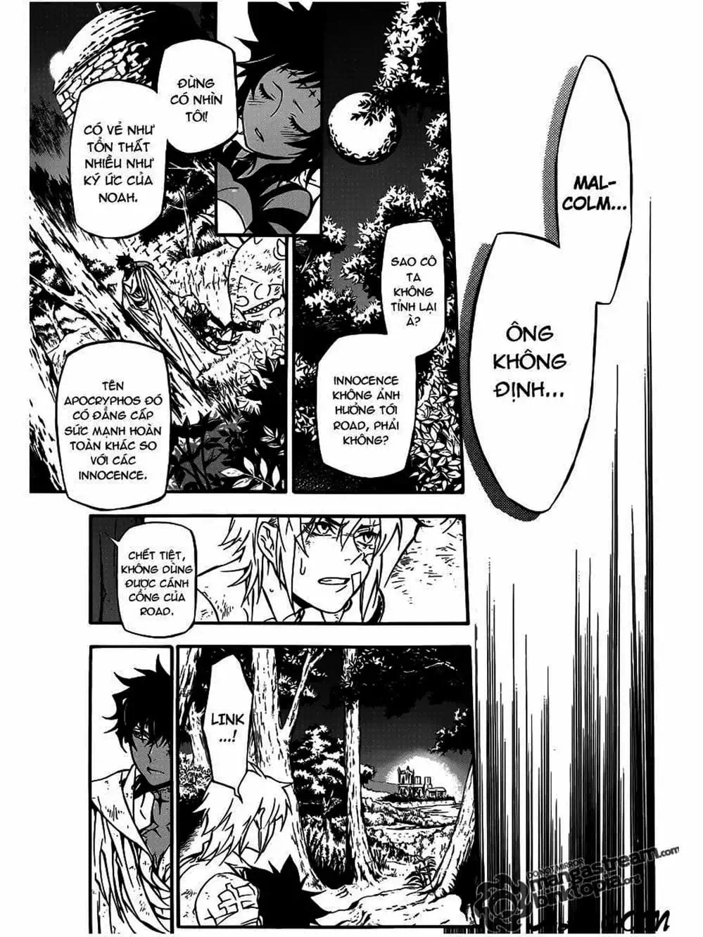 Truyện Tranh Quái Vật Sinh Ra Từ Linh Hồn Chết Chóc - D. Gray-Man trang 8