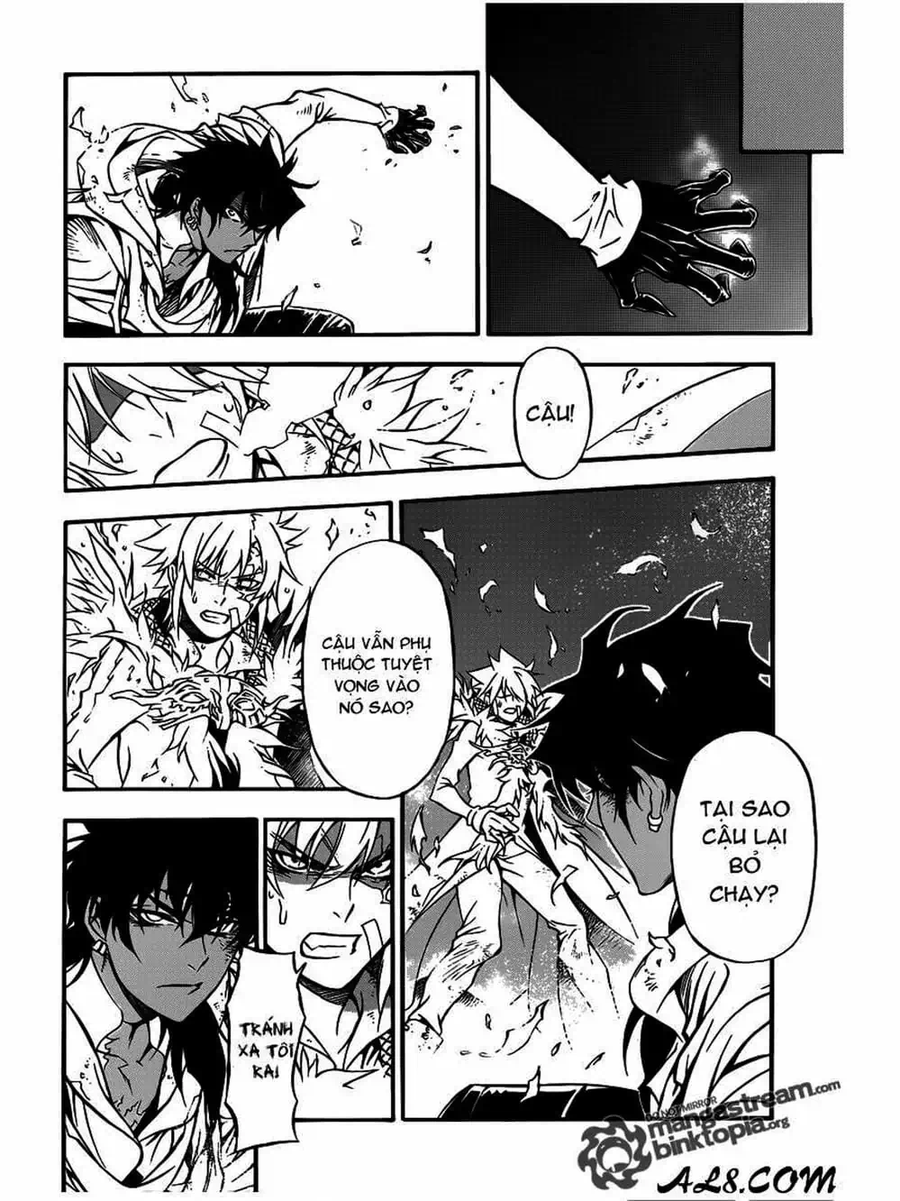 Truyện Tranh Quái Vật Sinh Ra Từ Linh Hồn Chết Chóc - D. Gray-Man trang 8