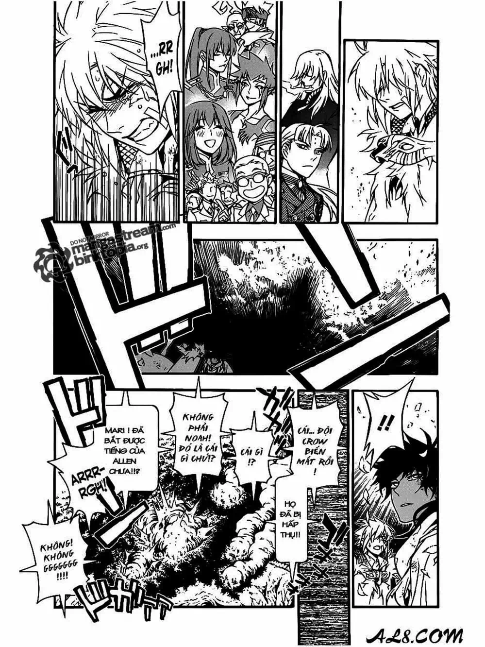 Truyện Tranh Quái Vật Sinh Ra Từ Linh Hồn Chết Chóc - D. Gray-Man trang 8