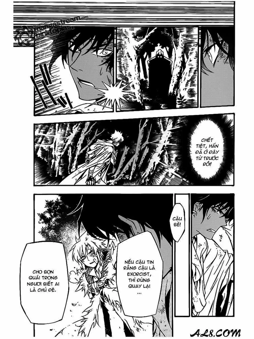 Truyện Tranh Quái Vật Sinh Ra Từ Linh Hồn Chết Chóc - D. Gray-Man trang 8