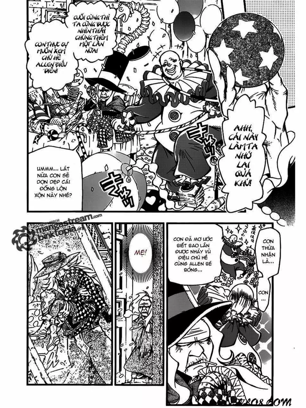 Truyện Tranh Quái Vật Sinh Ra Từ Linh Hồn Chết Chóc - D. Gray-Man trang 8