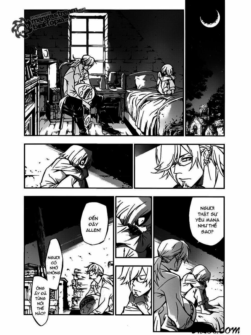 Truyện Tranh Quái Vật Sinh Ra Từ Linh Hồn Chết Chóc - D. Gray-Man trang 8