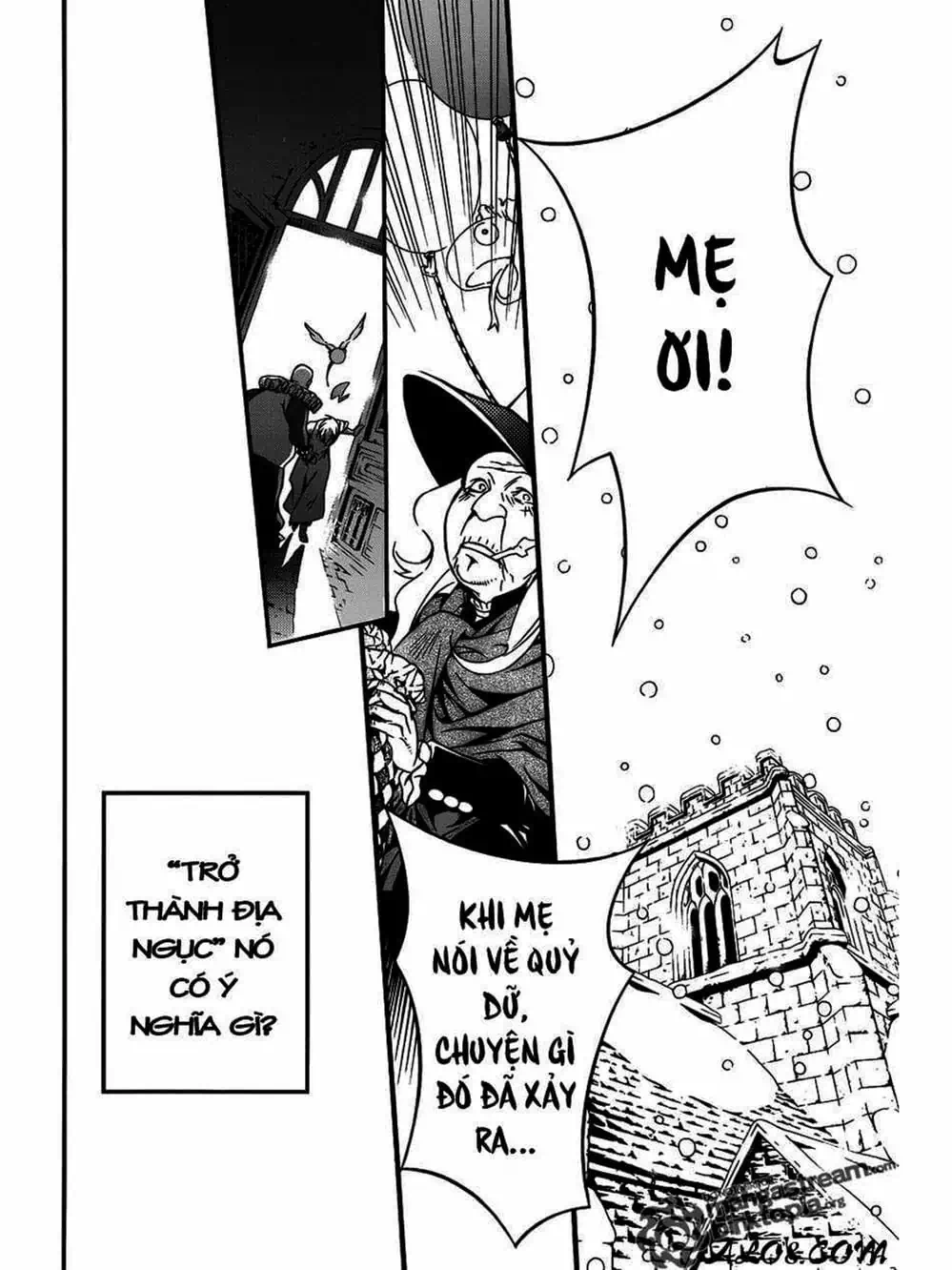 Truyện Tranh Quái Vật Sinh Ra Từ Linh Hồn Chết Chóc - D. Gray-Man trang 8