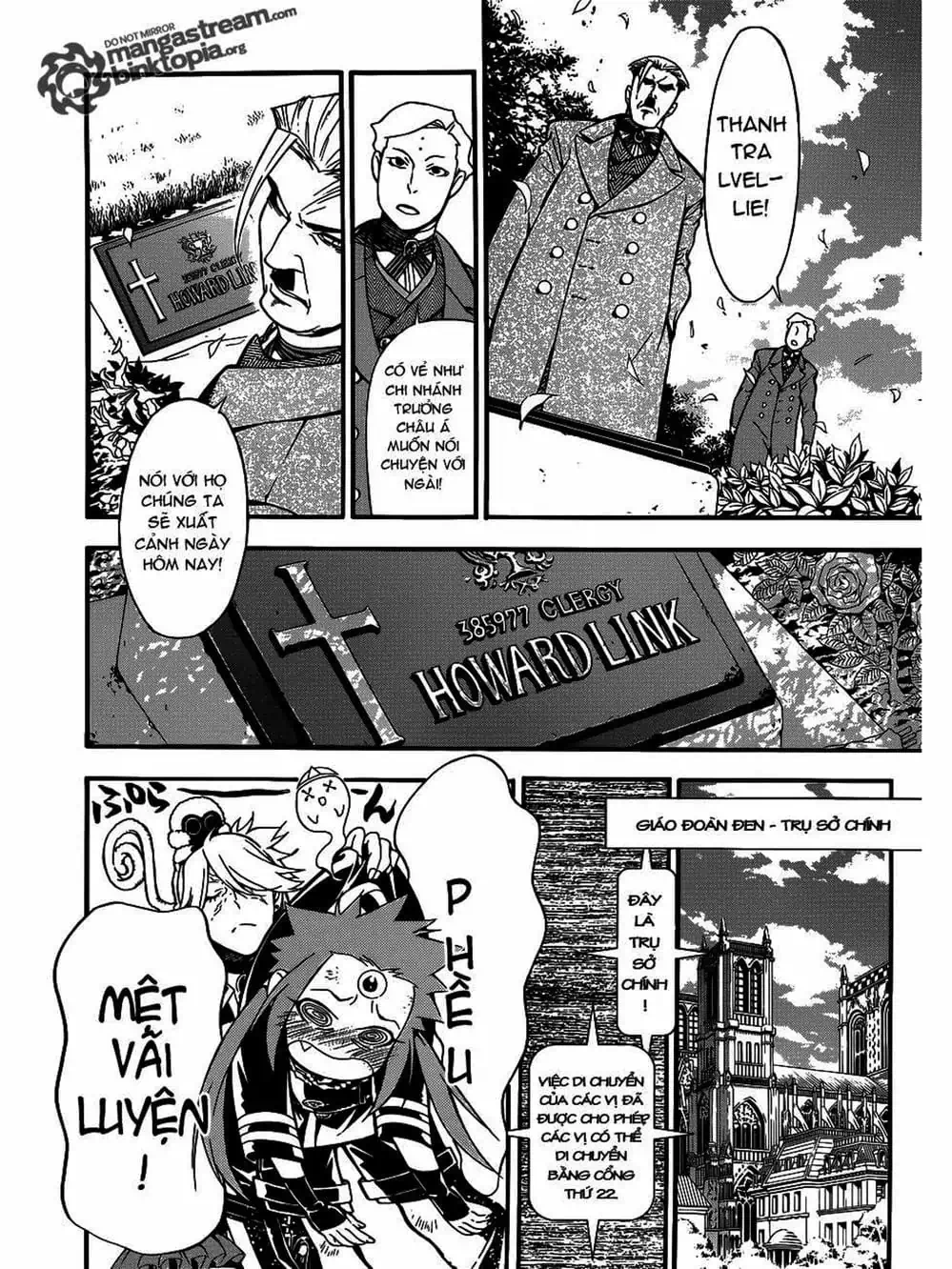 Truyện Tranh Quái Vật Sinh Ra Từ Linh Hồn Chết Chóc - D. Gray-Man trang 8