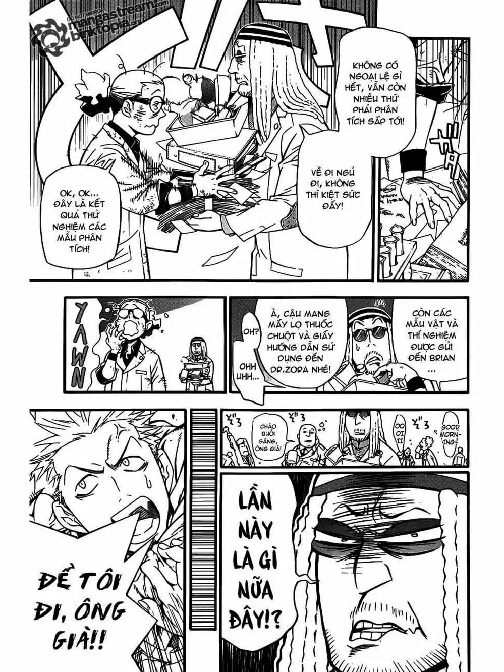 Truyện Tranh Quái Vật Sinh Ra Từ Linh Hồn Chết Chóc - D. Gray-Man trang 8