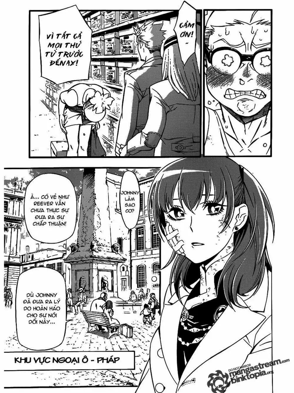 Truyện Tranh Quái Vật Sinh Ra Từ Linh Hồn Chết Chóc - D. Gray-Man trang 8