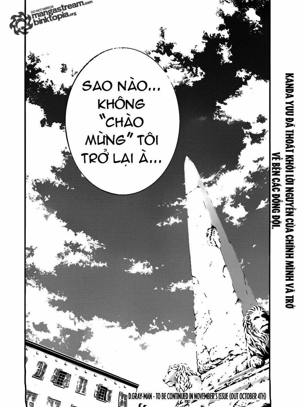 Truyện Tranh Quái Vật Sinh Ra Từ Linh Hồn Chết Chóc - D. Gray-Man trang 8