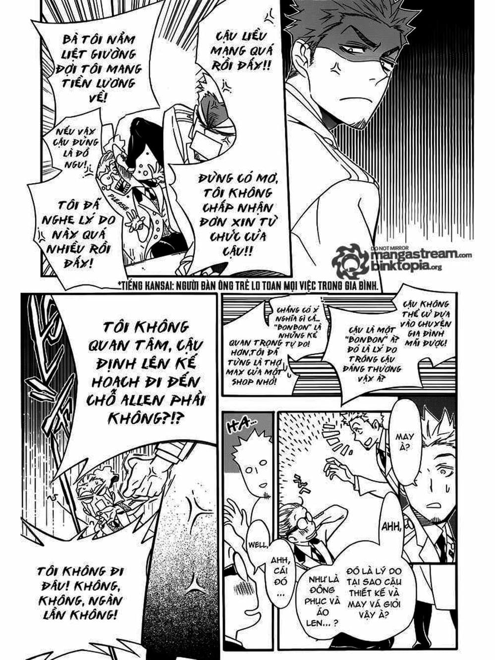 Truyện Tranh Quái Vật Sinh Ra Từ Linh Hồn Chết Chóc - D. Gray-Man trang 8