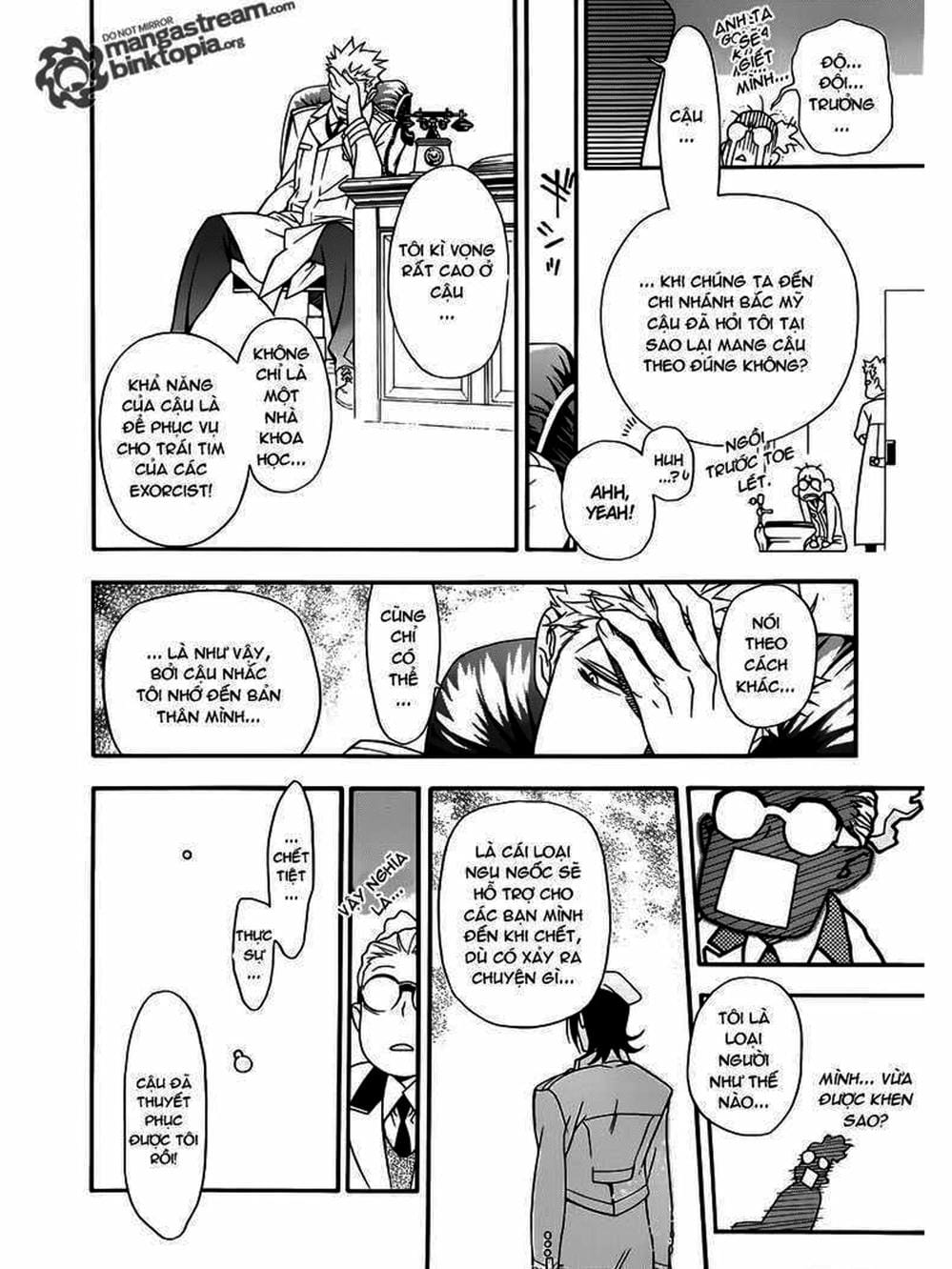 Truyện Tranh Quái Vật Sinh Ra Từ Linh Hồn Chết Chóc - D. Gray-Man trang 8