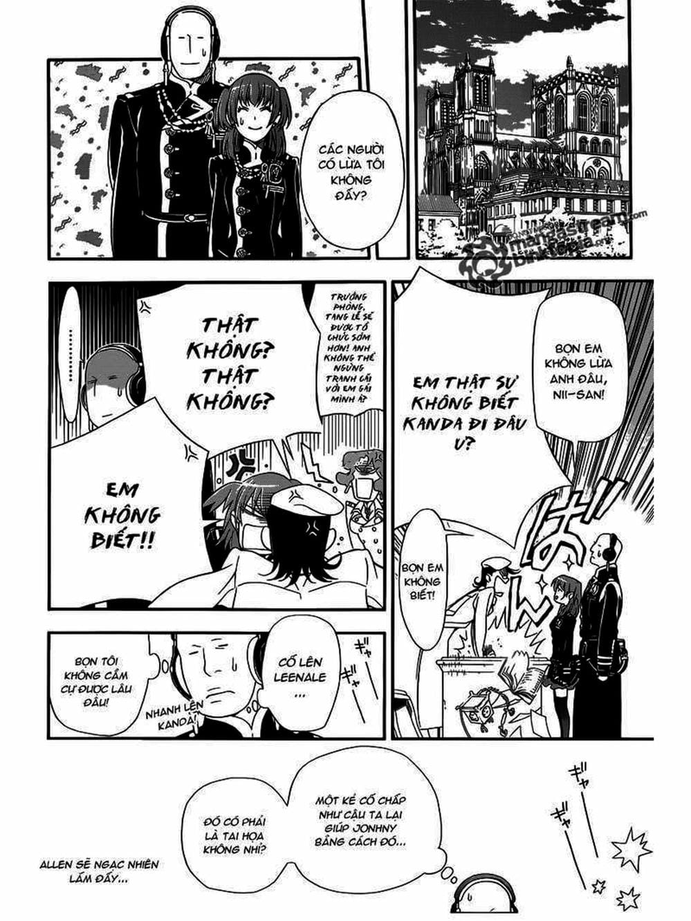 Truyện Tranh Quái Vật Sinh Ra Từ Linh Hồn Chết Chóc - D. Gray-Man trang 8