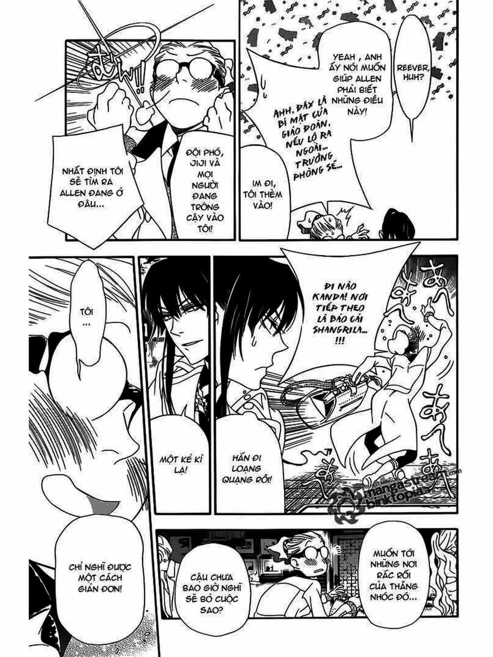 Truyện Tranh Quái Vật Sinh Ra Từ Linh Hồn Chết Chóc - D. Gray-Man trang 8