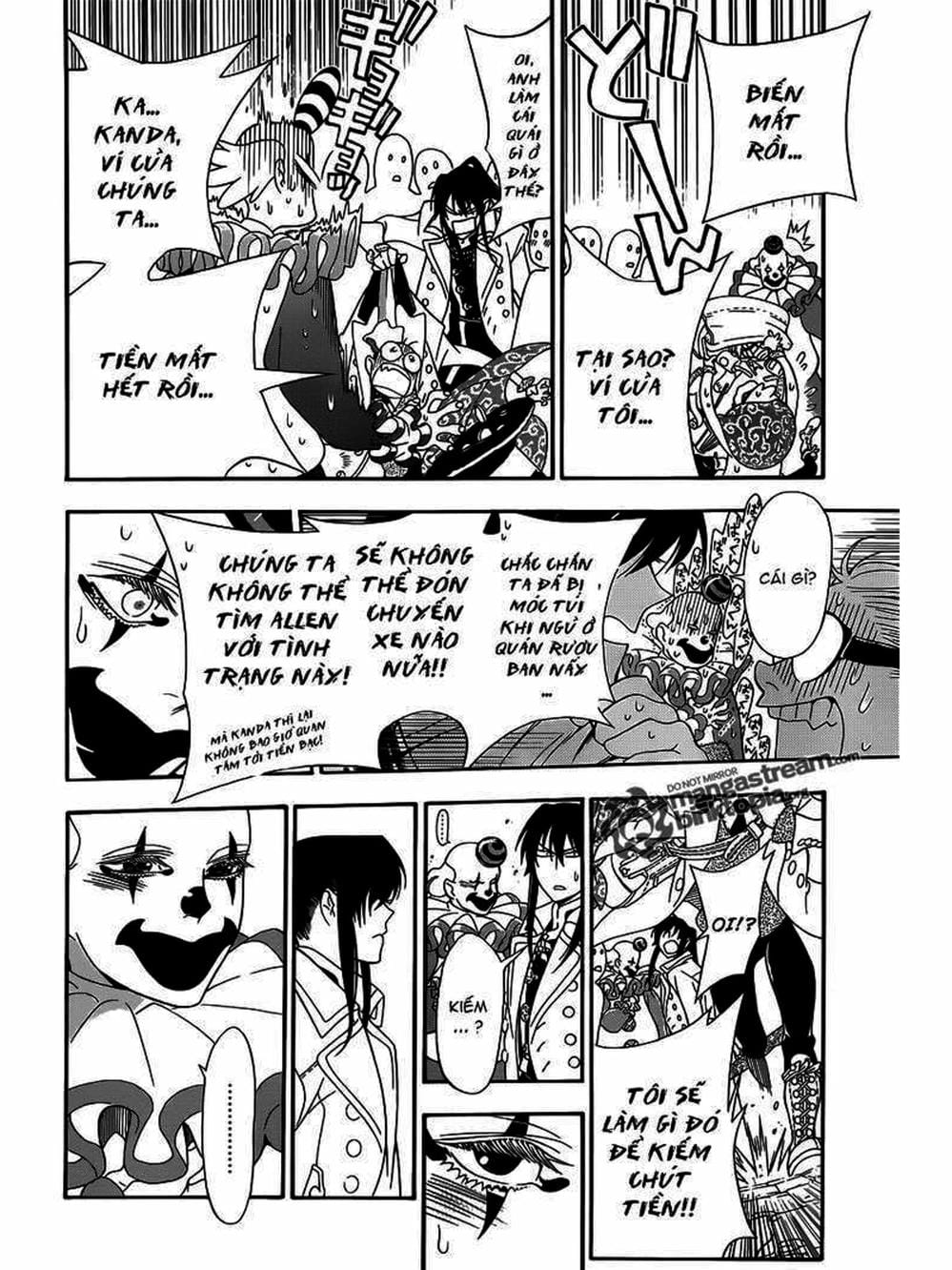 Truyện Tranh Quái Vật Sinh Ra Từ Linh Hồn Chết Chóc - D. Gray-Man trang 8