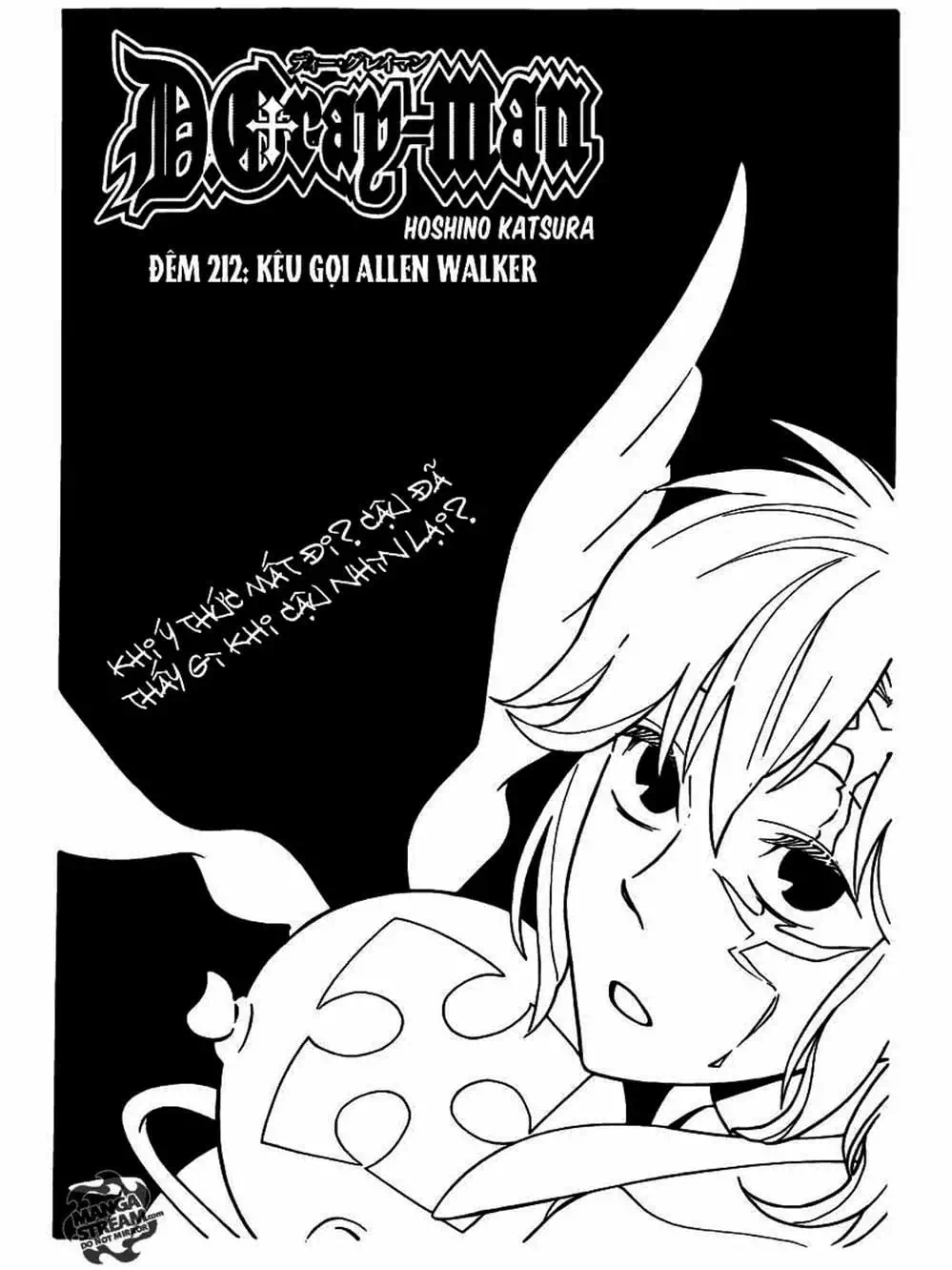 Truyện Tranh Quái Vật Sinh Ra Từ Linh Hồn Chết Chóc - D. Gray-Man trang 8