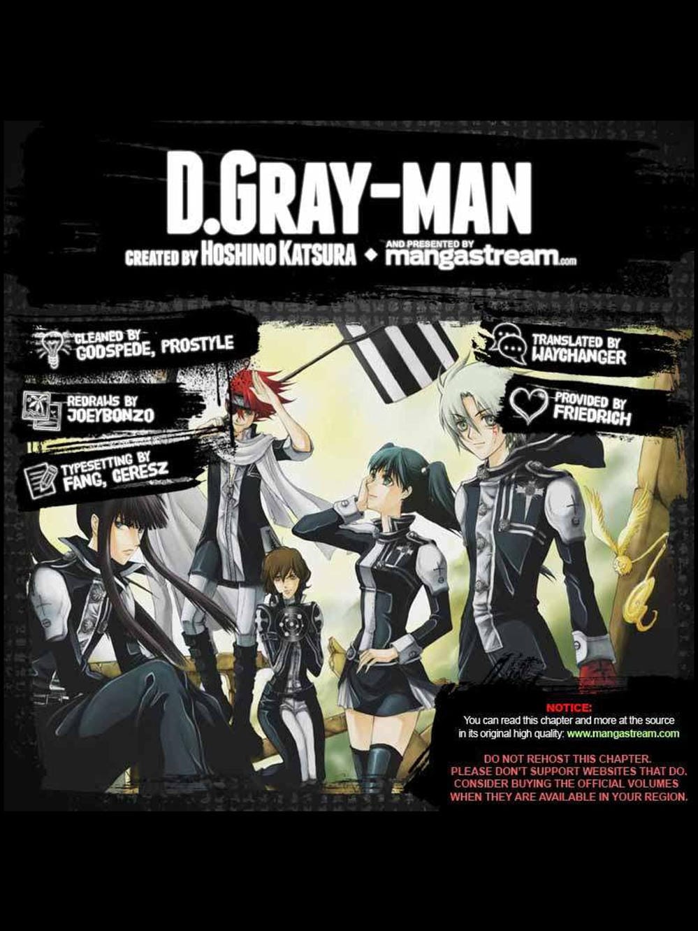 Truyện Tranh Quái Vật Sinh Ra Từ Linh Hồn Chết Chóc - D. Gray-Man trang 8