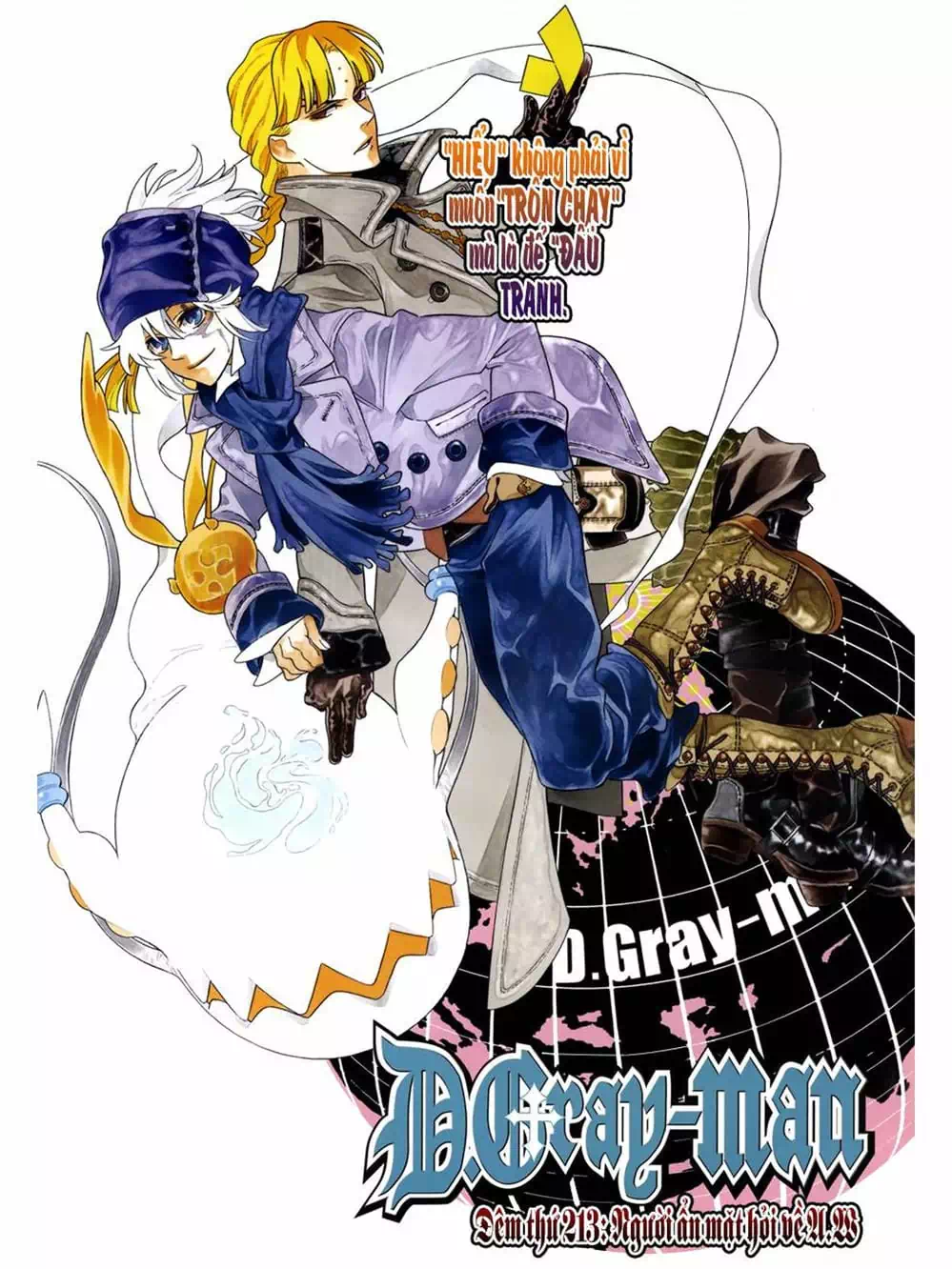 Truyện Tranh Quái Vật Sinh Ra Từ Linh Hồn Chết Chóc - D. Gray-Man trang 8