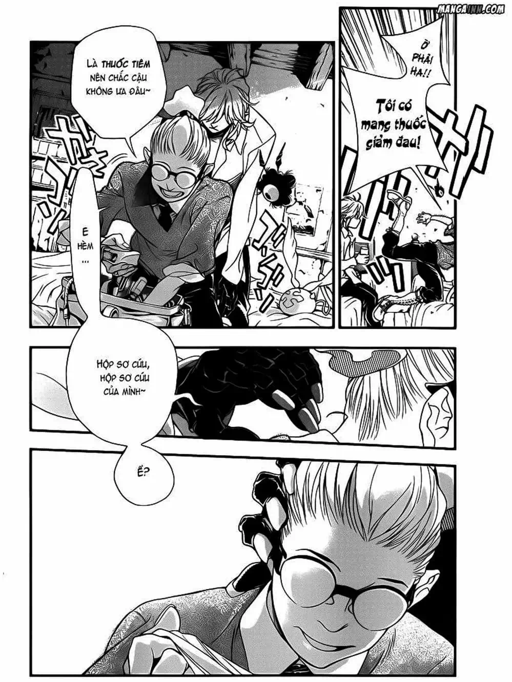 Truyện Tranh Quái Vật Sinh Ra Từ Linh Hồn Chết Chóc - D. Gray-Man trang 8