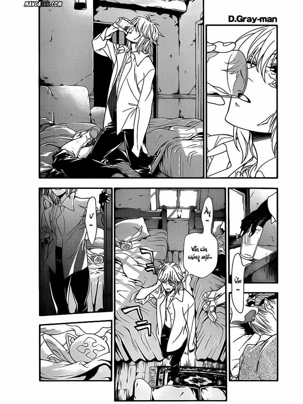 Truyện Tranh Quái Vật Sinh Ra Từ Linh Hồn Chết Chóc - D. Gray-Man trang 8