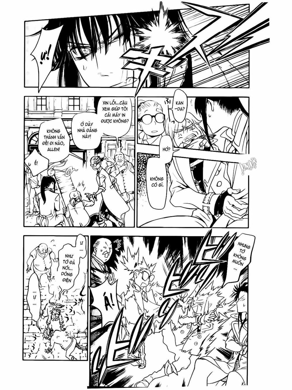 Truyện Tranh Quái Vật Sinh Ra Từ Linh Hồn Chết Chóc - D. Gray-Man trang 8