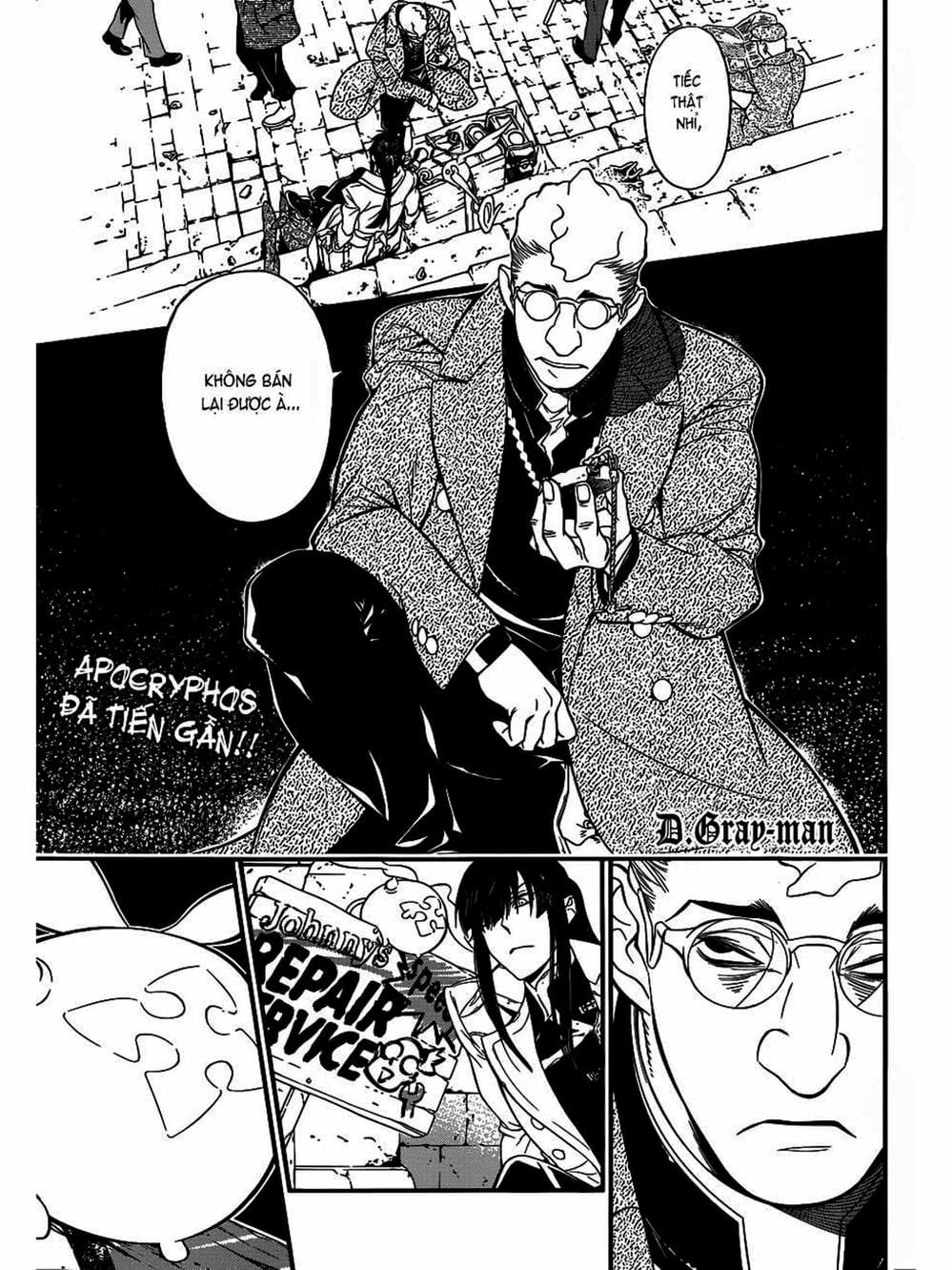 Truyện Tranh Quái Vật Sinh Ra Từ Linh Hồn Chết Chóc - D. Gray-Man trang 8