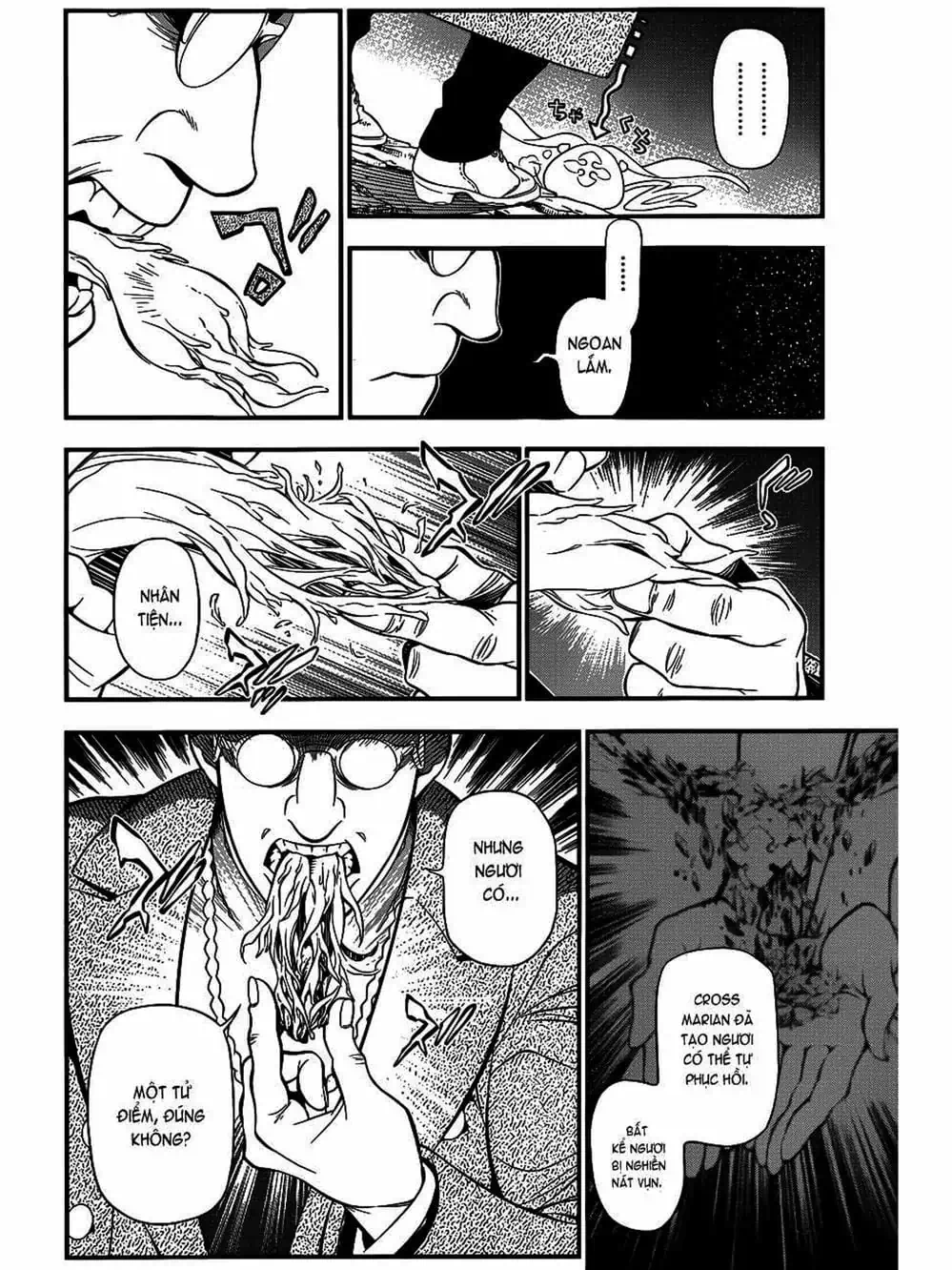 Truyện Tranh Quái Vật Sinh Ra Từ Linh Hồn Chết Chóc - D. Gray-Man trang 8